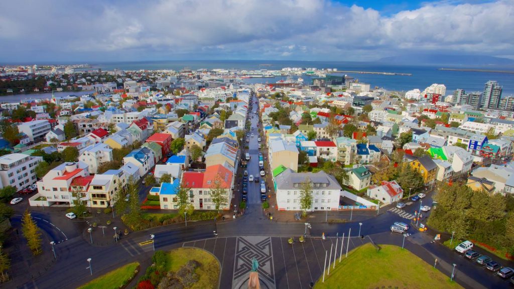 Užburianti Islandija
