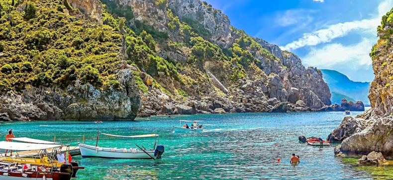Graikija/ Korfu sala gegužės mėnesį